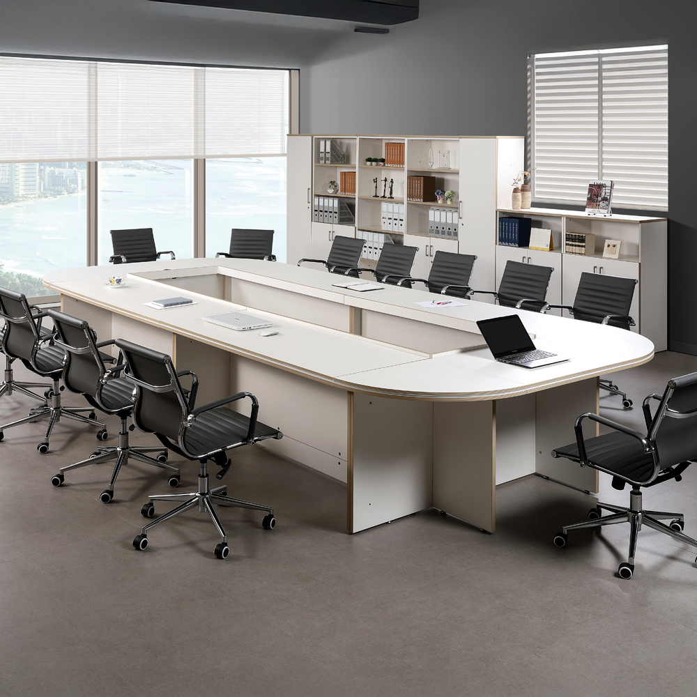Conference Table (cream white/square/type A)