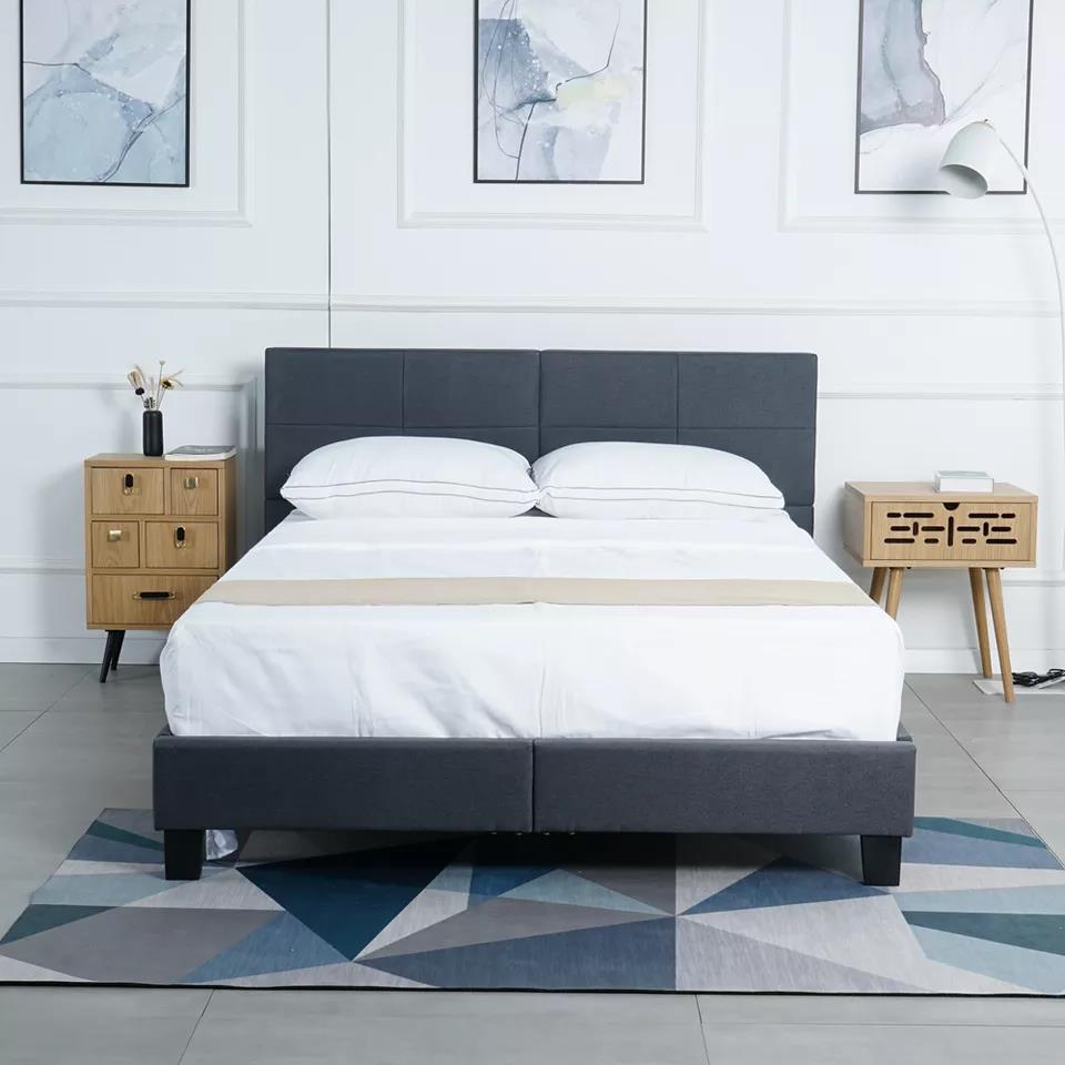 King Queen Size Velvet hotel Bed