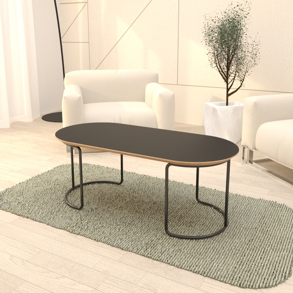 Le Rev HPM Birch Plywood Sofa Table (25T)