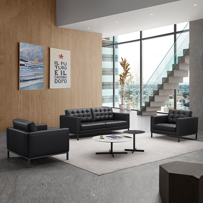 office leather sofa set