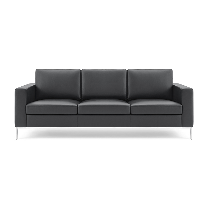 Office Leather  3-seat sofa
