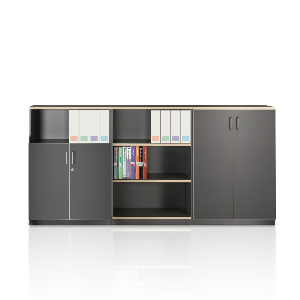 3-section storage cabinet(graphite)