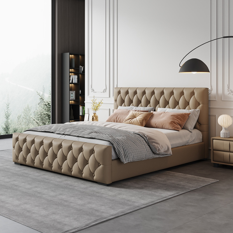 Modern Simple Bedroom Double Bed