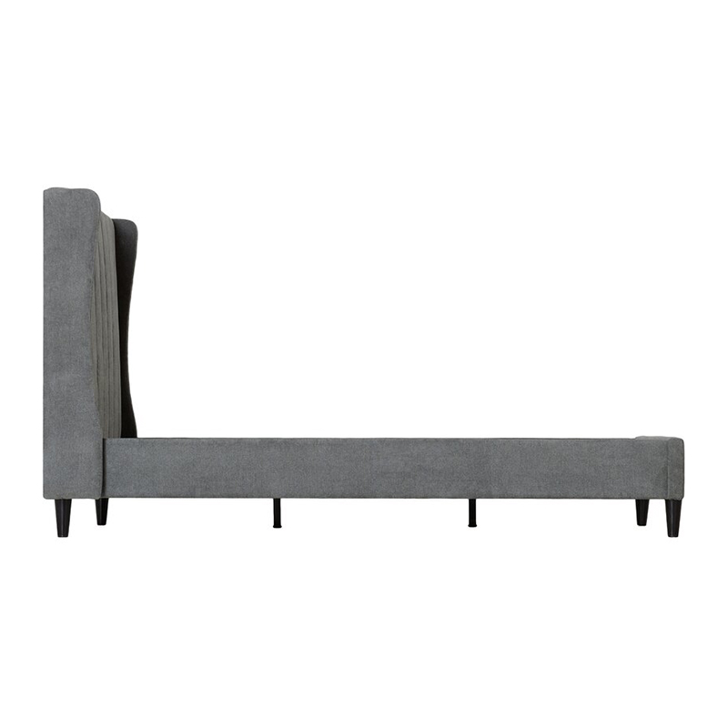 Modern Style Fabric Bed king Queen Size