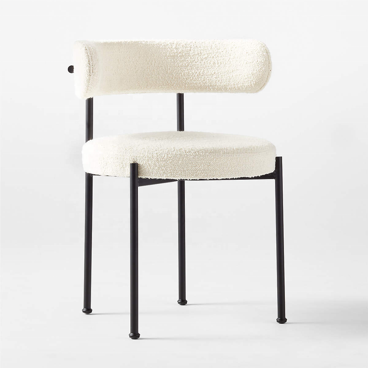 Armless dining room accent chair