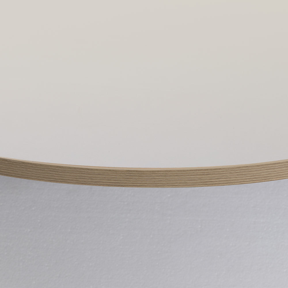 Round table (cream white/A type)