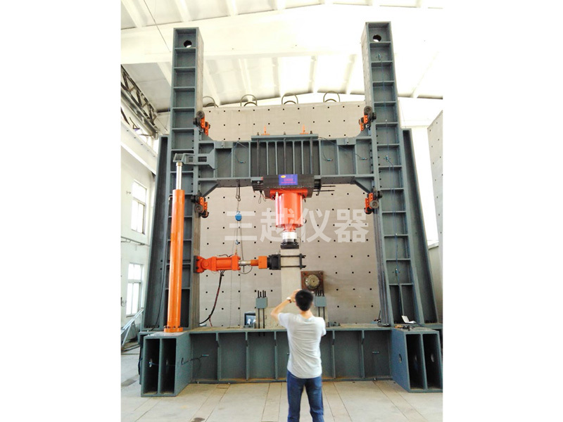 Dual-channel quasi-dynamic servo loading test system (10-10000kN)