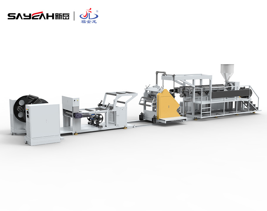 SY-PC-A SERIES Diagonal Mono-Layer Plastic Sheet Extruder