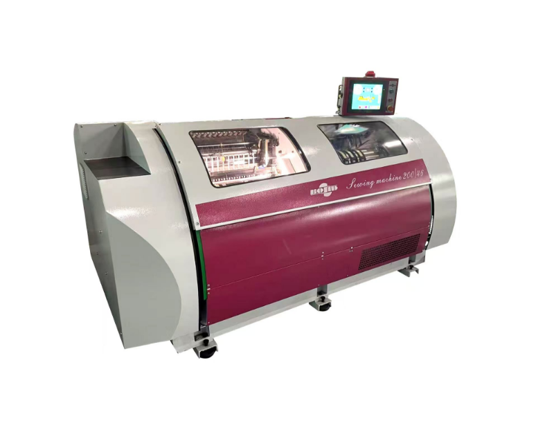 Automatic book sewing machine