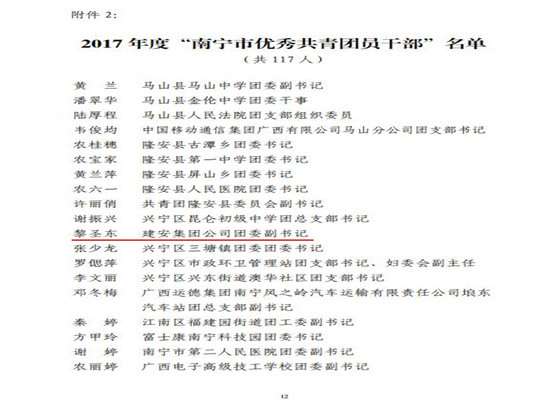 南寧市建筑安裝工程集團(tuán)有限公司