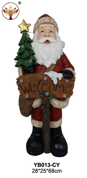 MGO Santa Claus floor-standing figurine