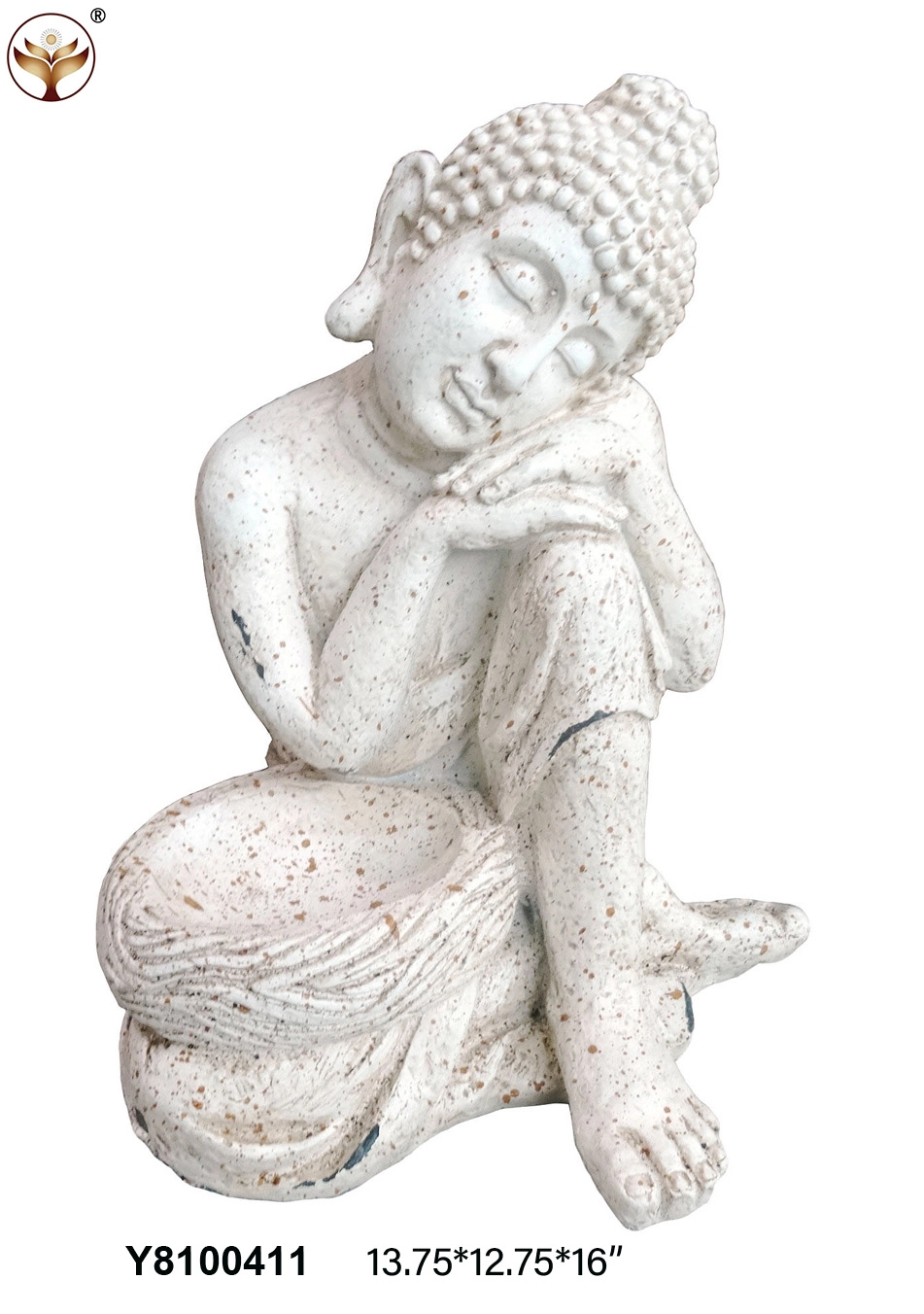 wolesale MGO Indoor and outdoor decoration of sitting Buddha