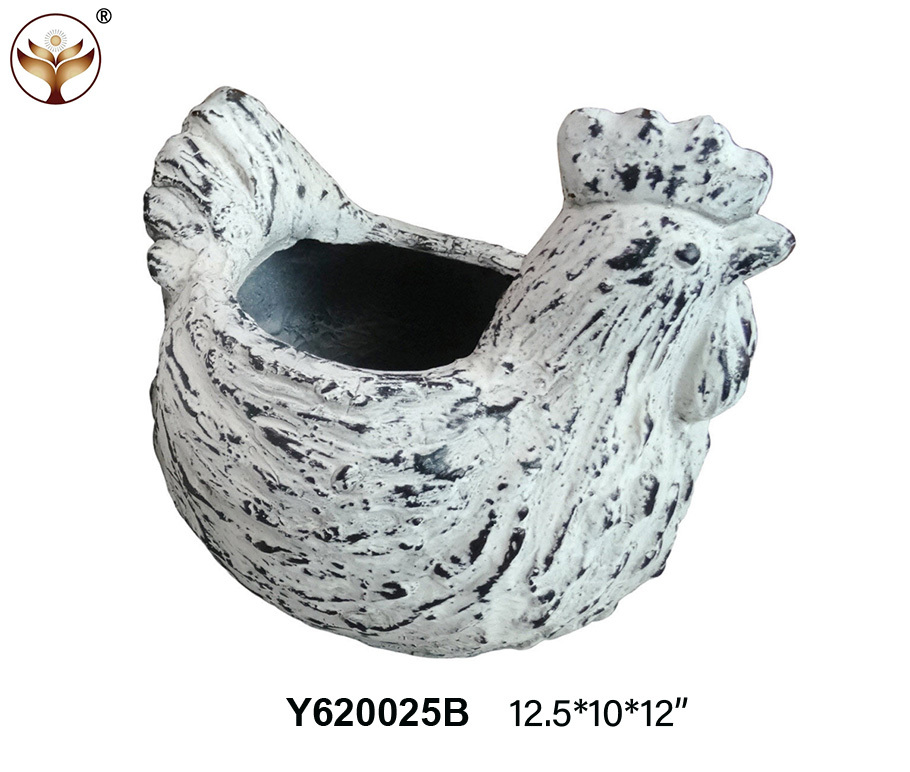 Garden Chicken Planter with MGO Material