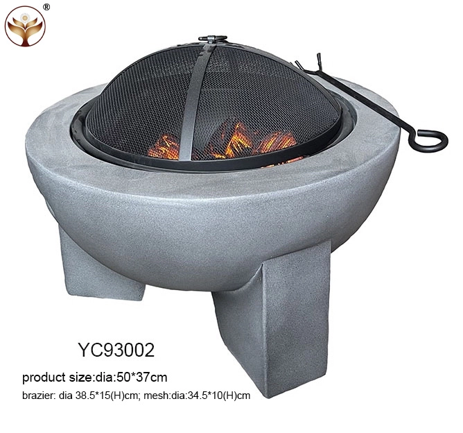 Wholesale MGO Fire basin decoration for indoor & outdoor Decor