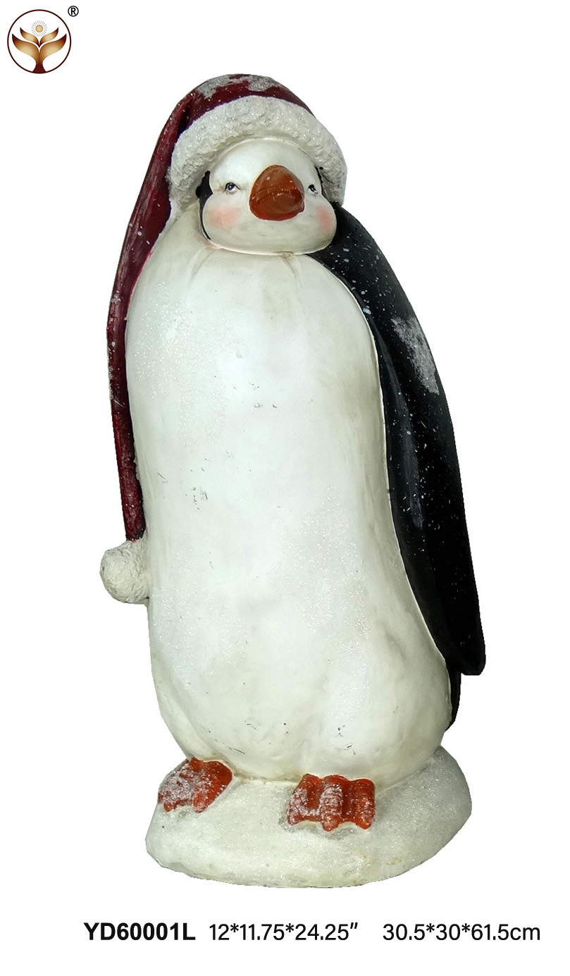Christmas little penguin ornament, suitable for indoor and outdoor decoration