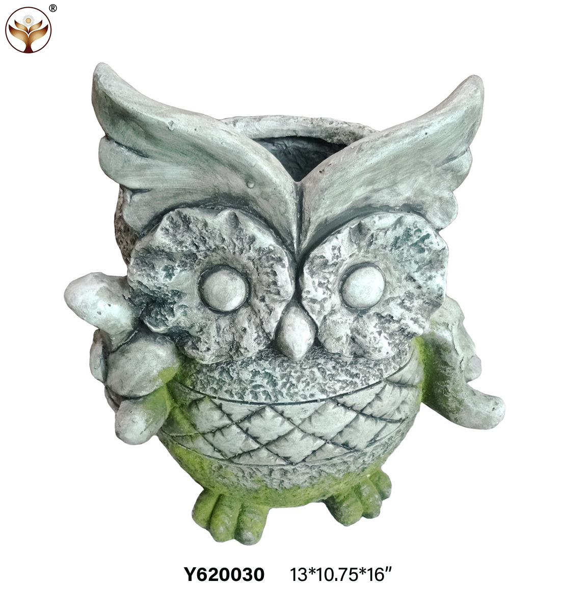 Wholesale animal ornaments, garden animal owl ornaments
