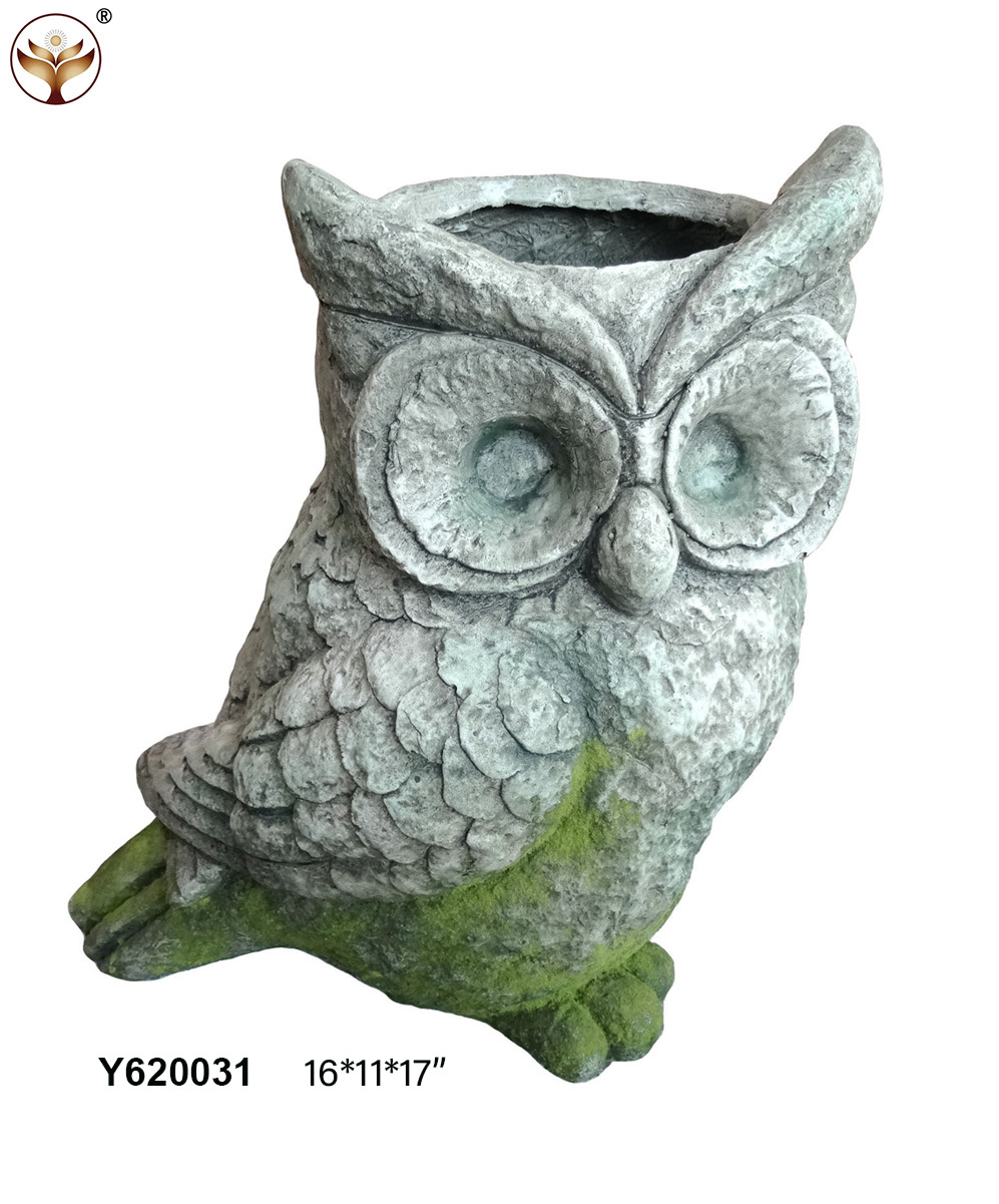 Wholesale animal ornaments, garden animal owl ornaments