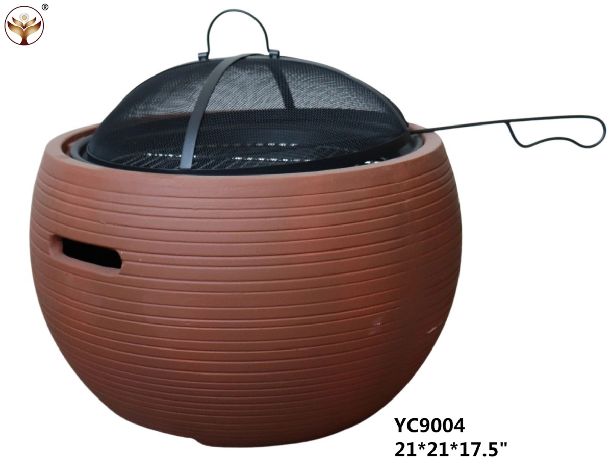 Wholesale MGO Brown Fire basin decoration for indoor & outdoor Decor