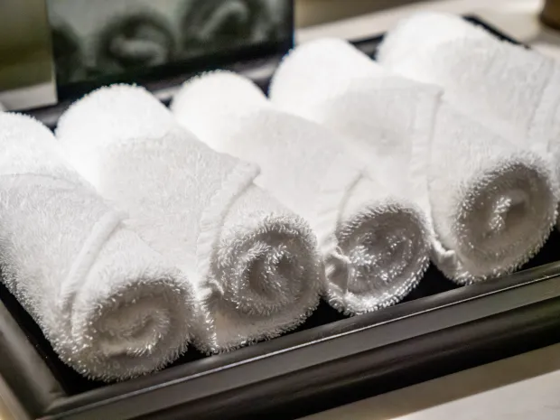 HEATING UP Flight attendant reveals grim secret behind the free hot towels given out on the plane