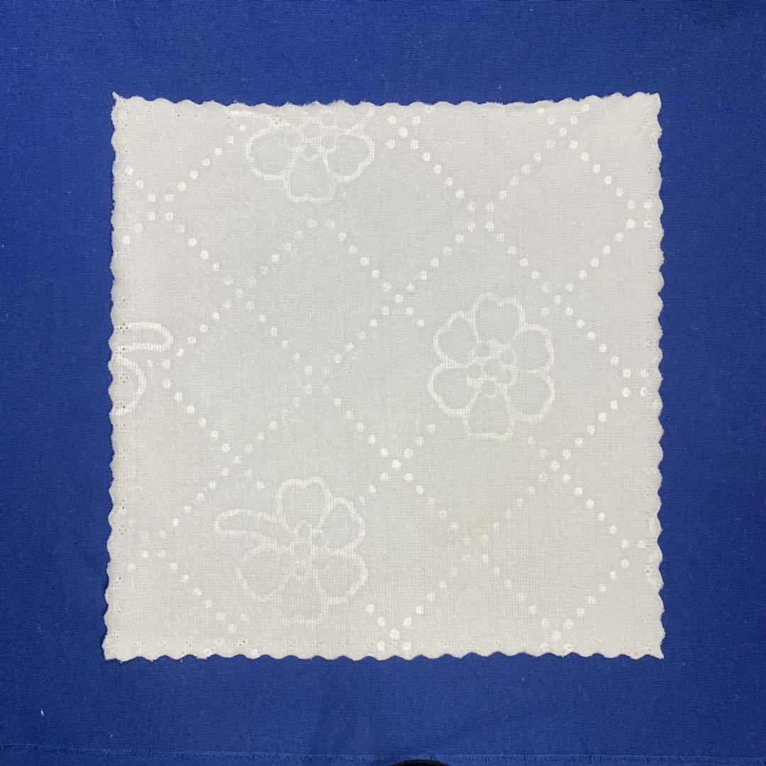 embossing microfiber small square hand towels in bale