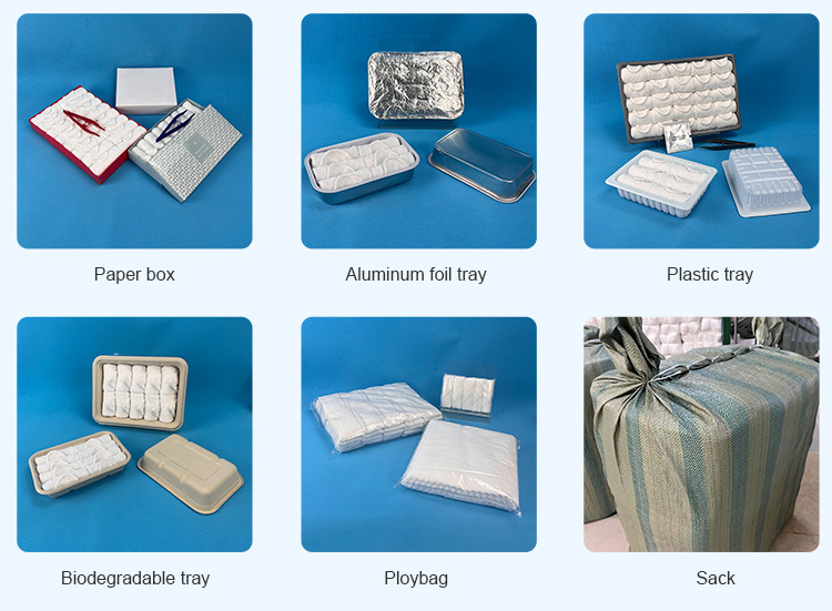 Wholesale Rolled Cotton Disposable Face Towel for Airline Woven Technique Hot in Tray