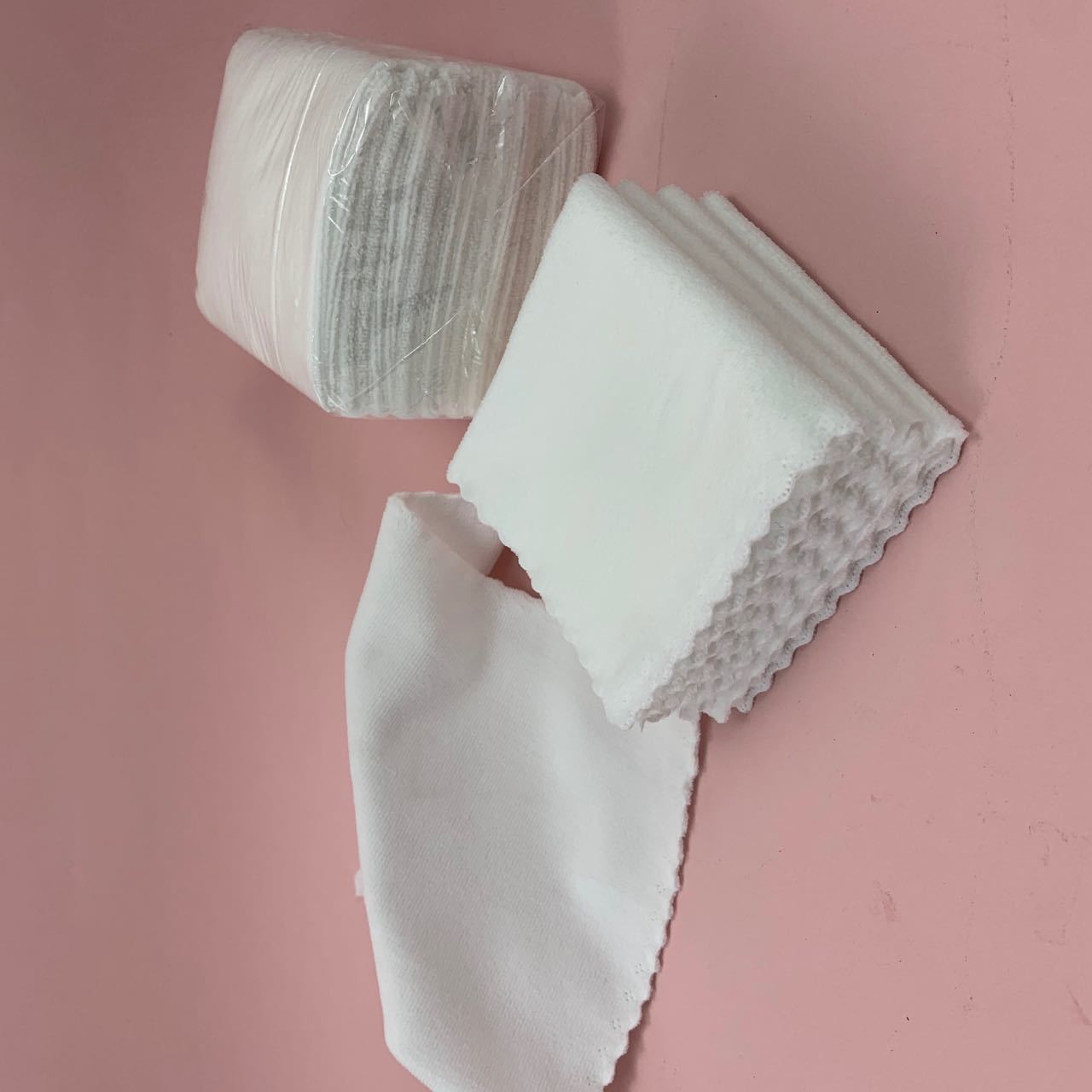 Disposable Folded Plain Microfiber Towel for Wet Towel Production