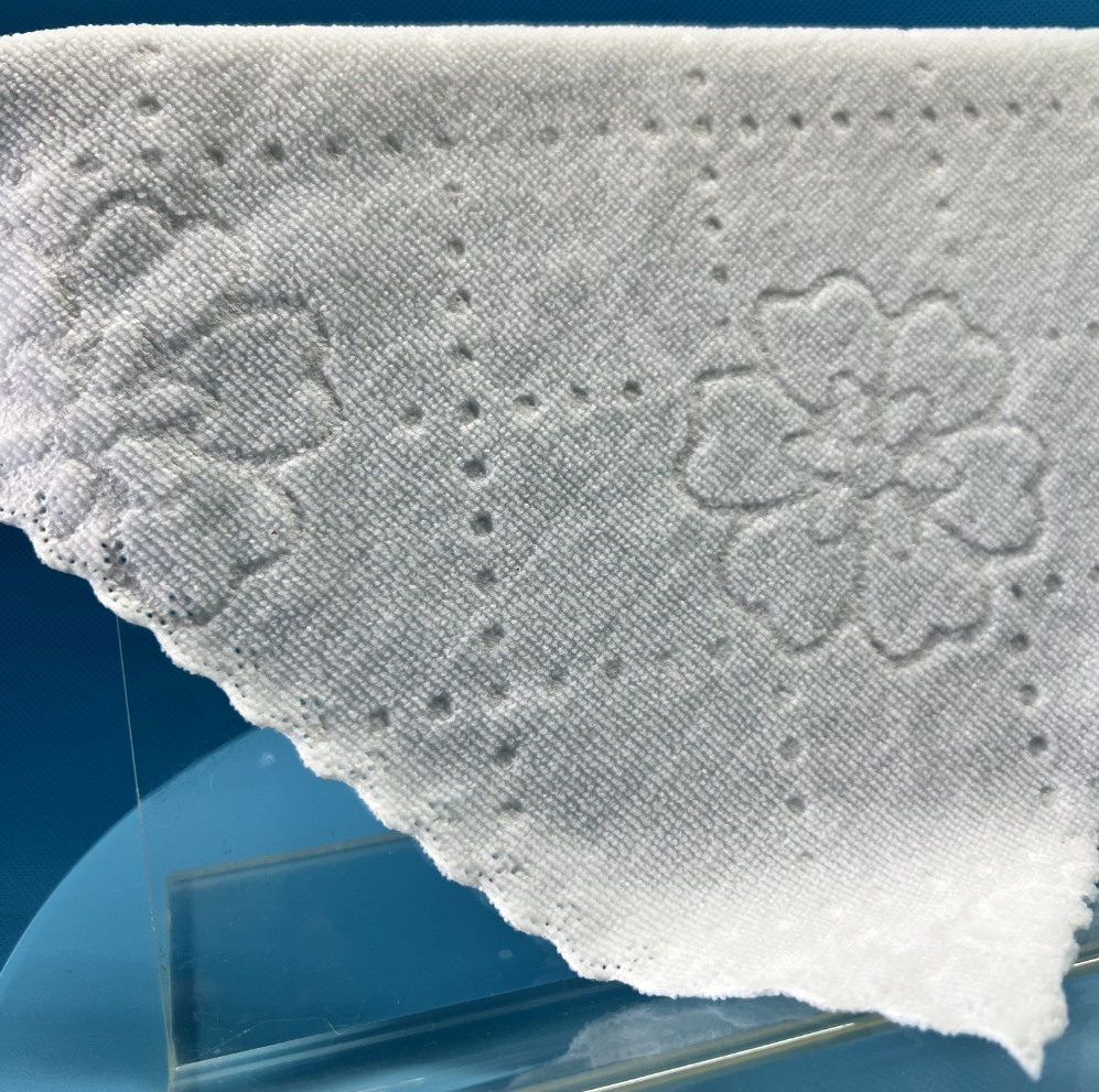 white rolled microfiber disposable airline oshibori towel