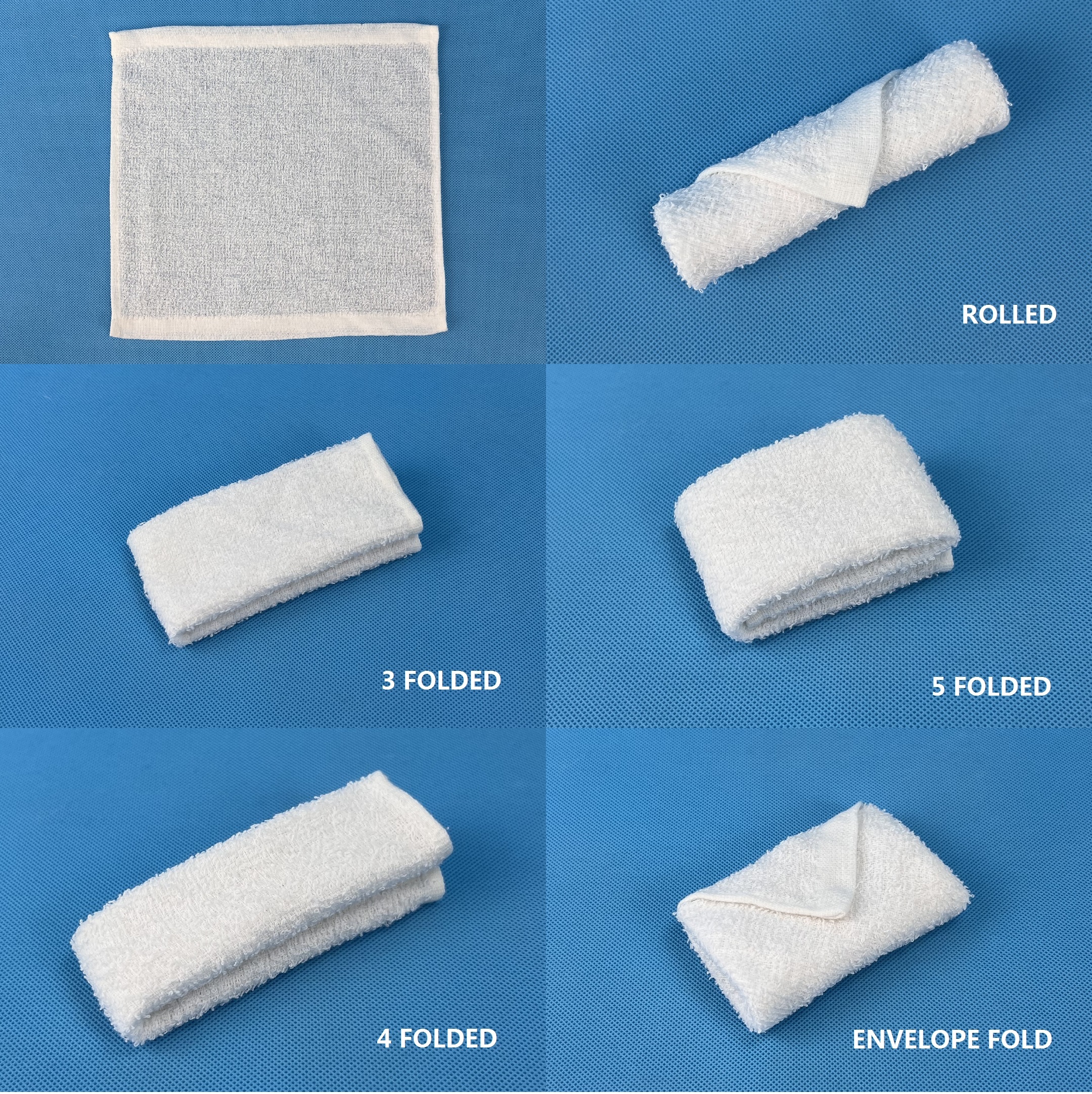 Customized Package Bulk Small Dry Microfiber Disposable Hand Face Towels for Wet Wipes  Napkin Factory