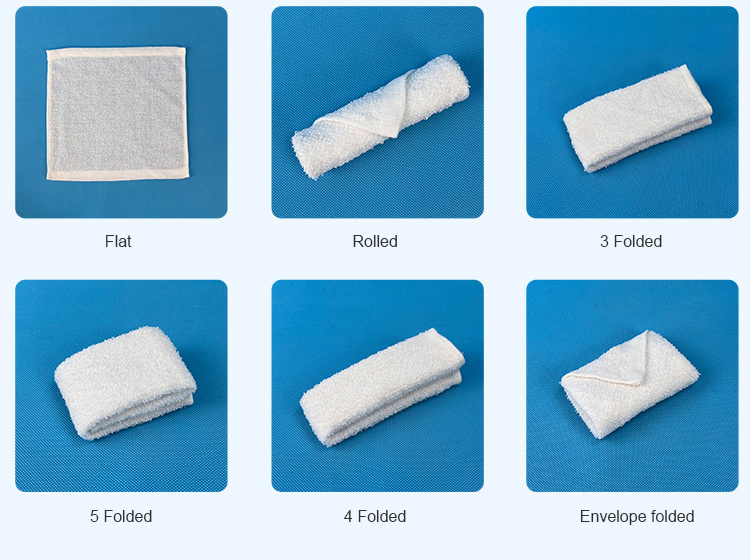Microfiber Disposable Hand & Face Towel All Kinds Packaged for Refreshing Bath