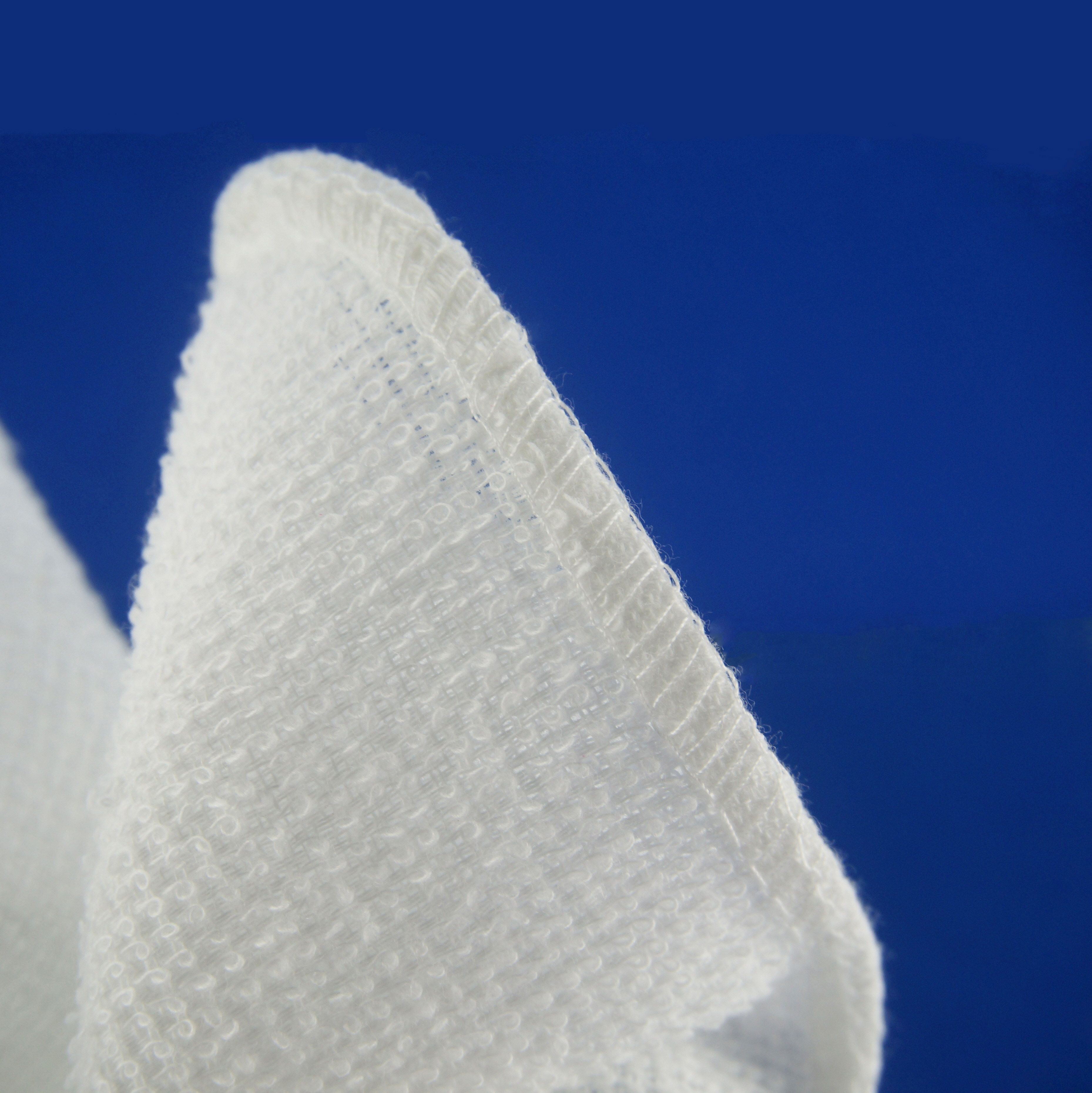 Cotton Disposable Oshibori Face Towel Quick-Dry Woven Towel in Tray Compressed for Airline & Restaurant Use