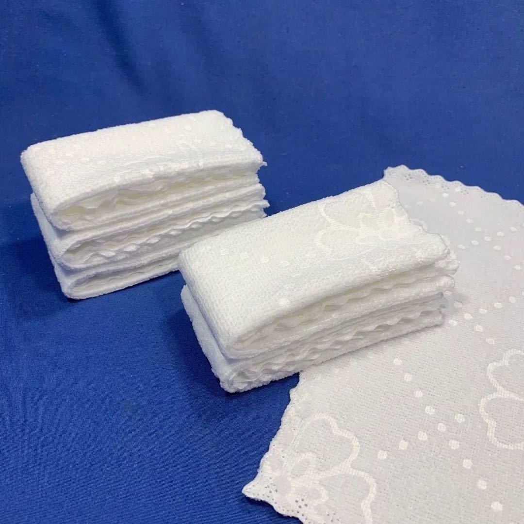 Super Soft Disposable Embossed White Quick-Dry Microfiber Hand Towel for Wet Wipes Machine and Factory Use