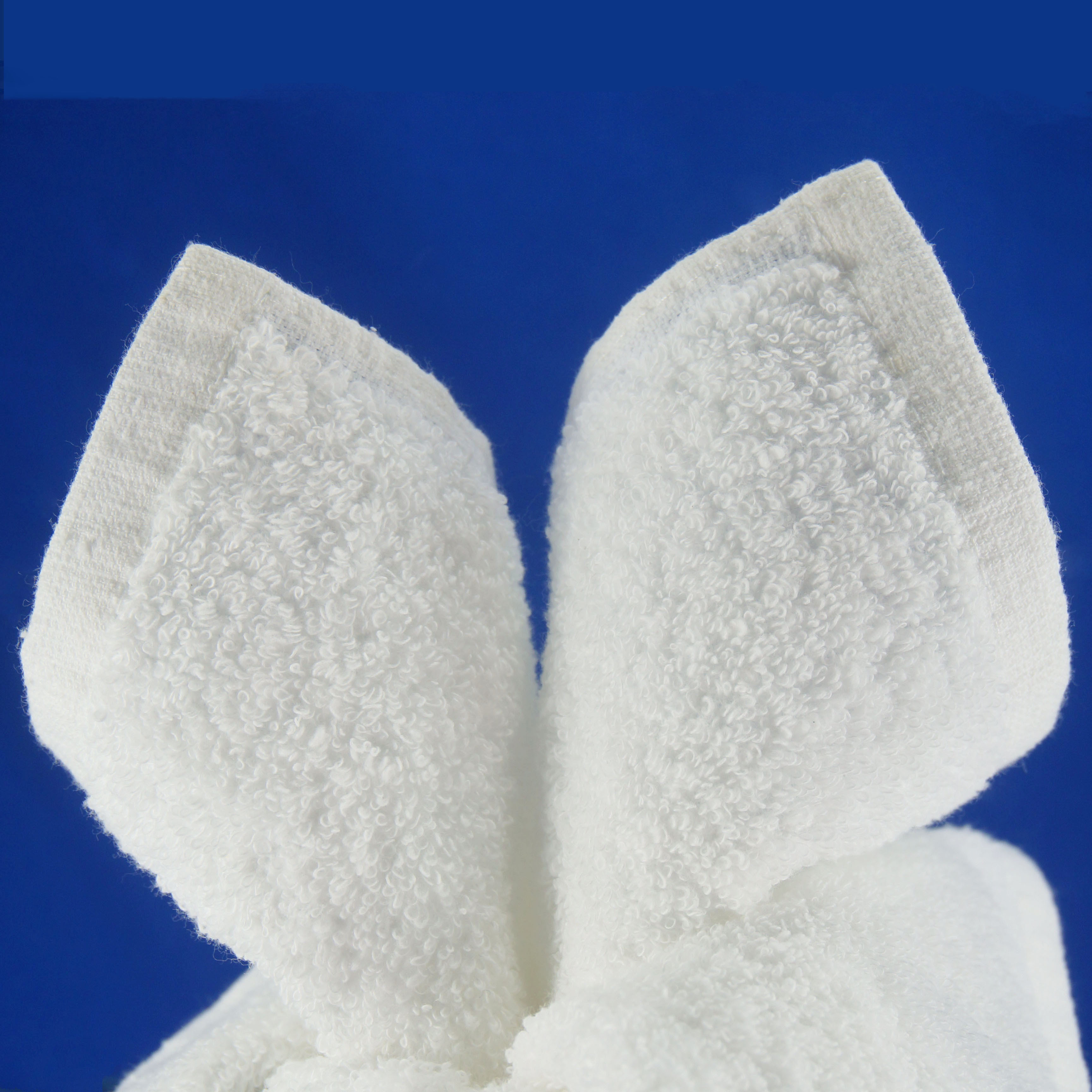 Rollde White Flight 100% Cotton Hot Towel Disposable Plain Style Present in an Attractive Box for Airline Use