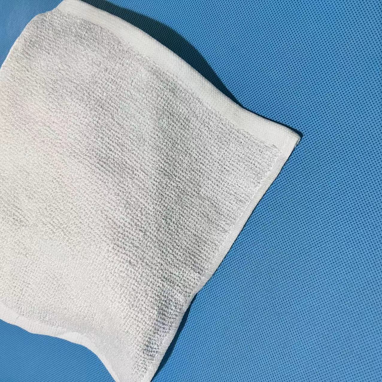 Single-Use Terry Cotton Airline Hot Towel Disposable Woven Towel Tray for Oshibory Factory