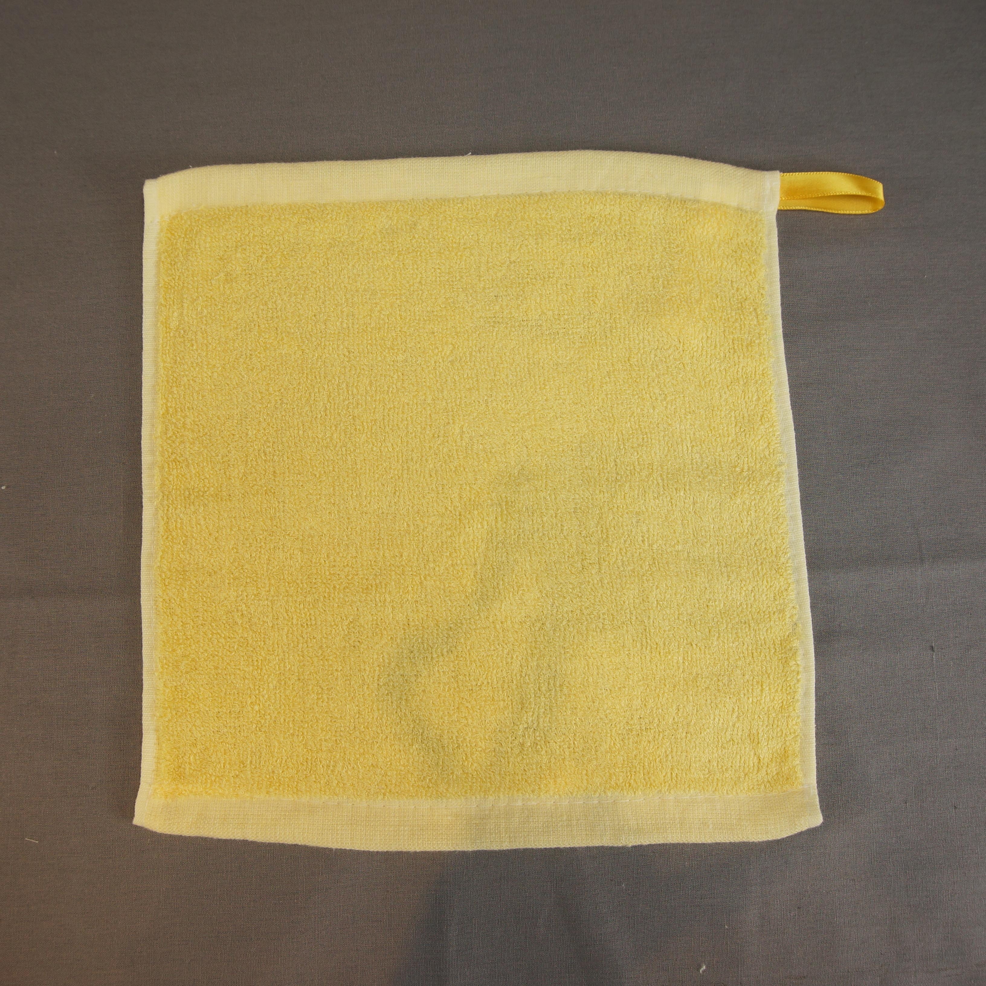 Colorful Ultra Absorbent Soft BambooTowel With Satin Hang Loop