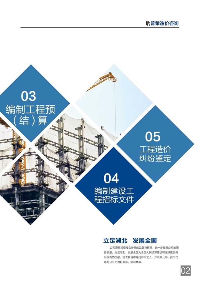普榮造價咨詢公司畫冊