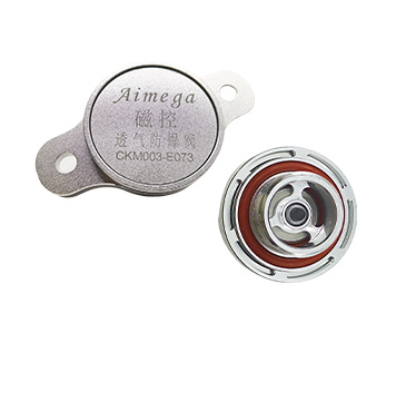 Battery pack magnetic explosion-proof valve