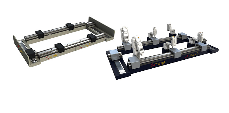Linear motor module and magnetic levitation logistics system