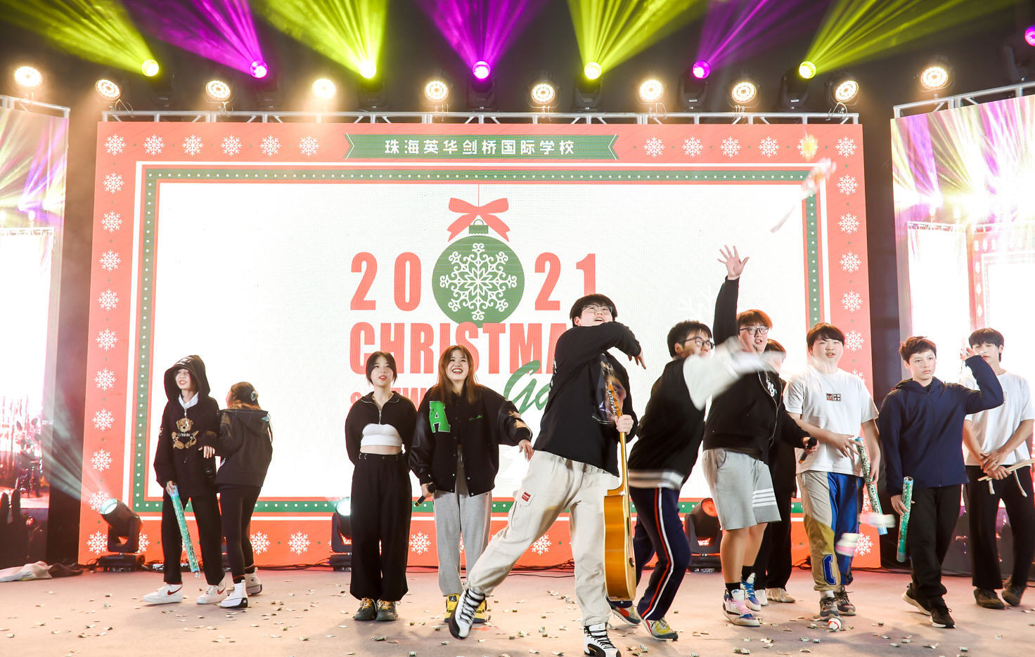 2021 Zhuhai Yinghua International High School 'Double Christmas' Evening Party Review