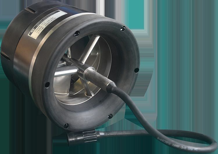 The working principle of a non-axial thruster