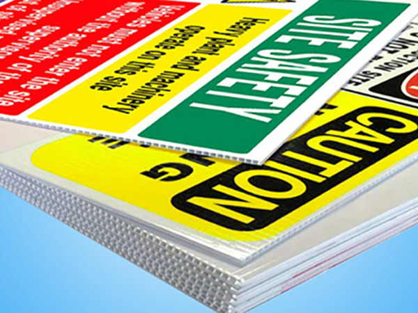 Corrugated Plastic Signs