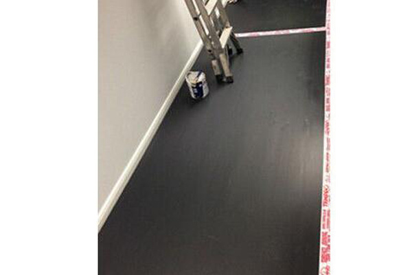 Plastic building floor protection sheet