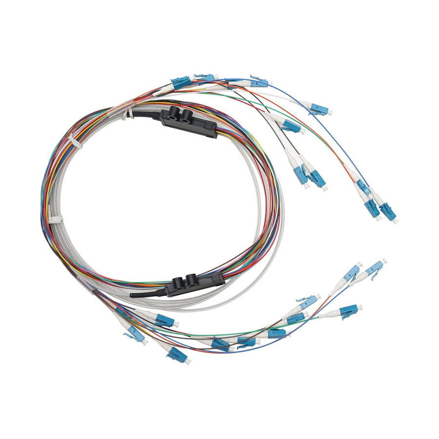 12-core LC type ribbon pigtail