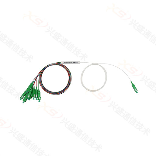 1-minute 8 steel pipe type micro PLC optical splitter