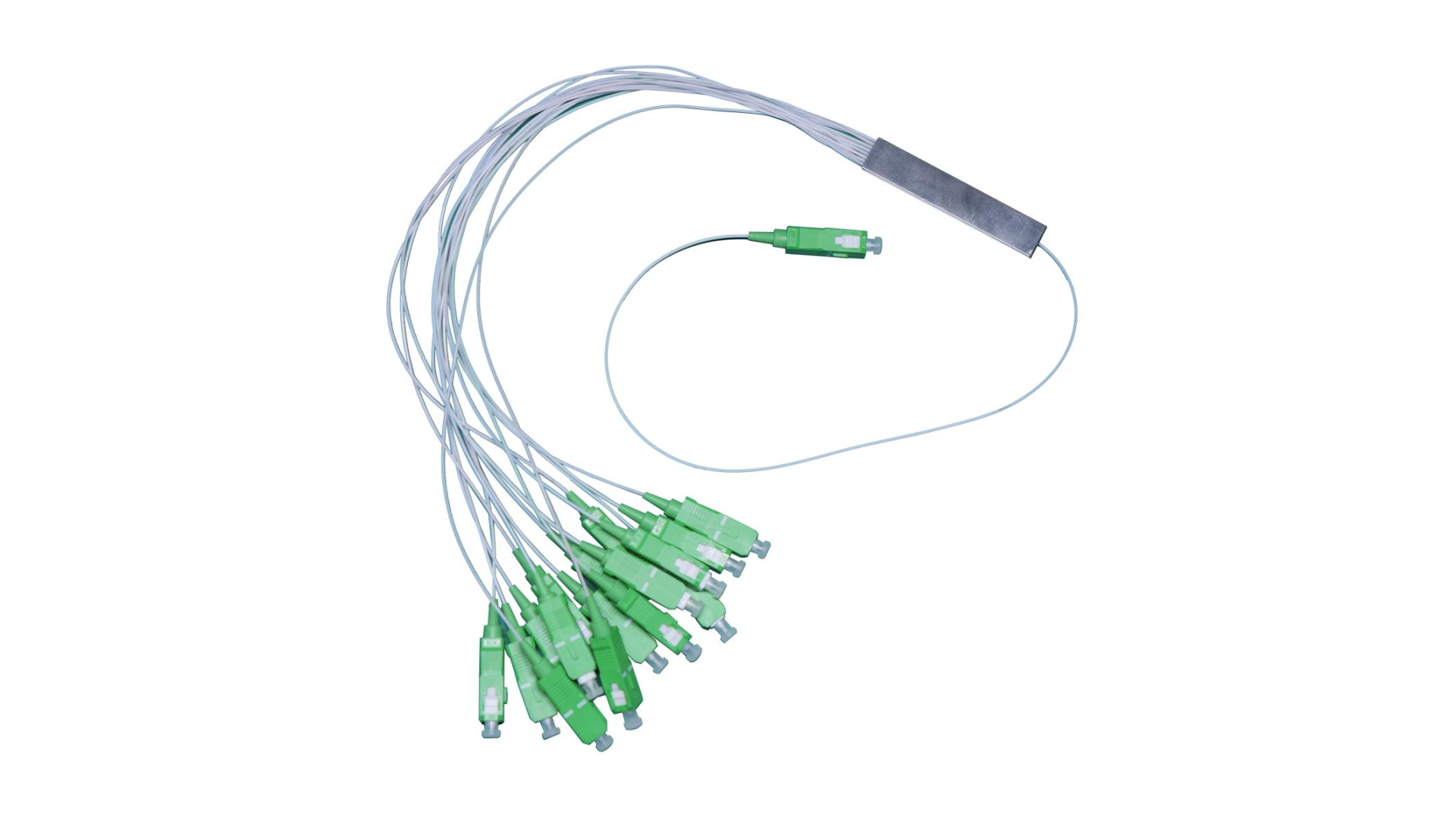 1 minute 16 seconds steel pipe type micro PLC optical splitter