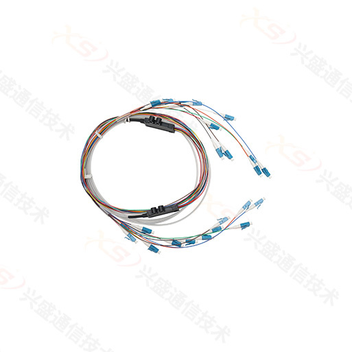 12-core LC ribbon fiber