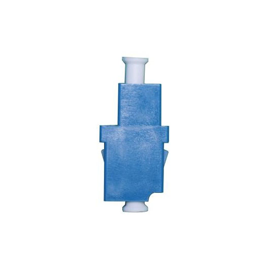 Duplex LC type high-low coupler fiber optic adapter