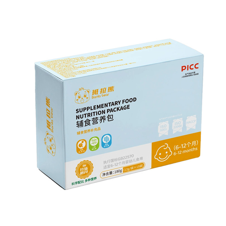 Vitamin packaging box