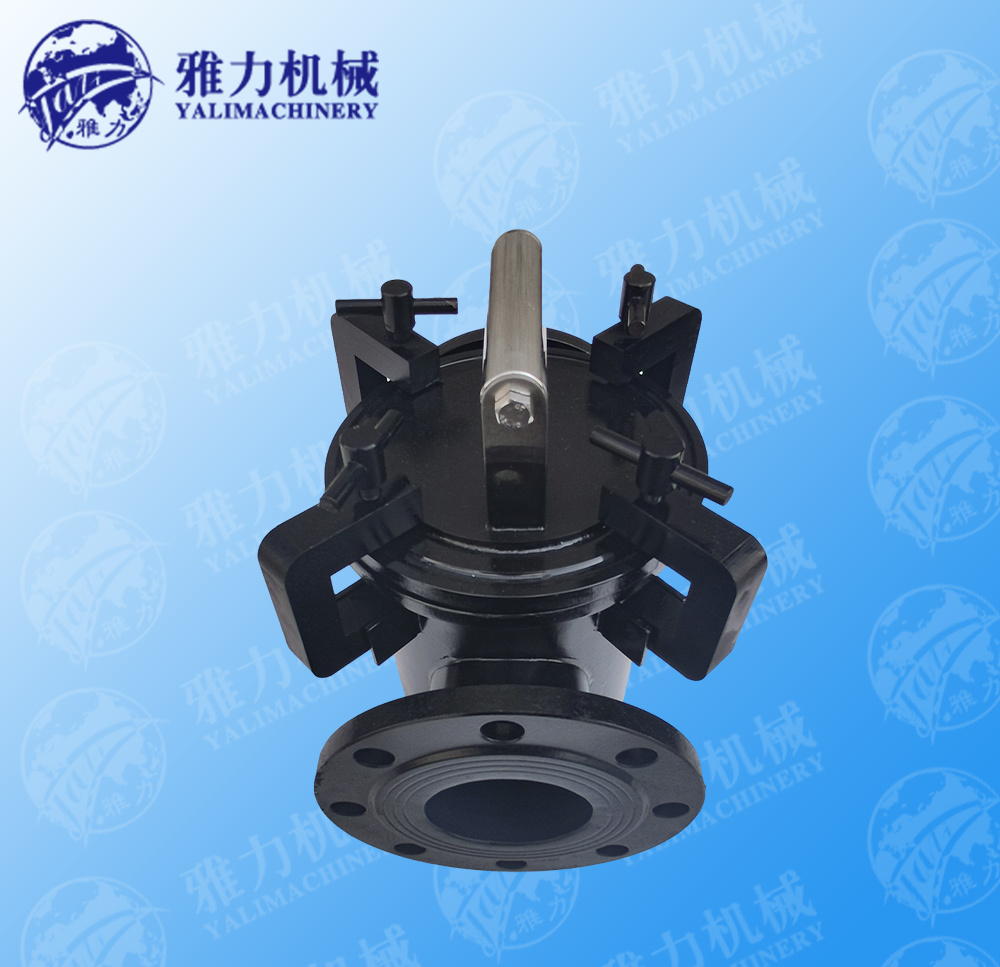 Pipeline slurry iron remover