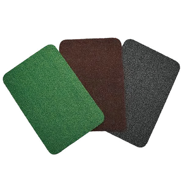 Grass fiber dust removal mat