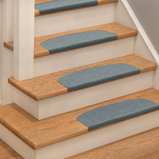 Self-adhesive stair treads